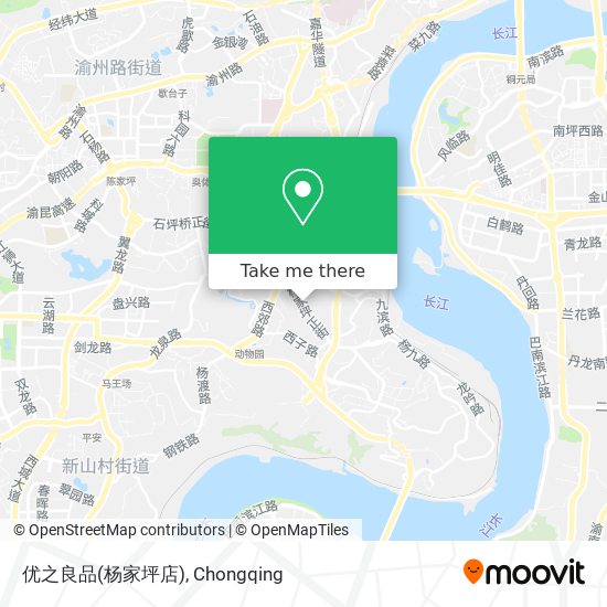 优之良品(杨家坪店) map