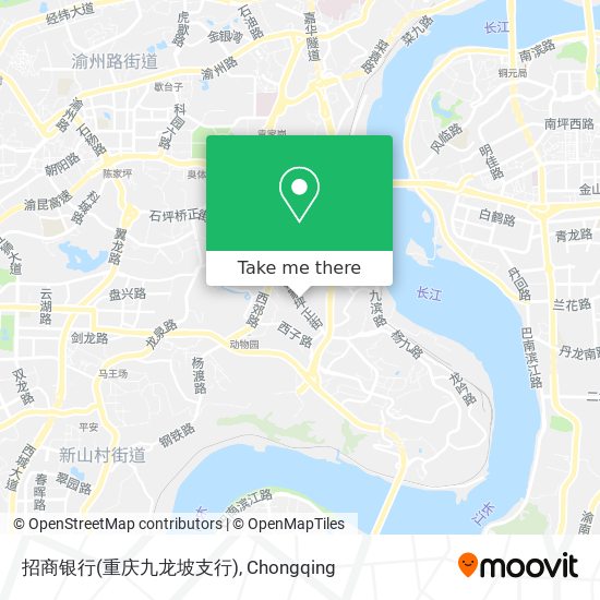 招商银行(重庆九龙坡支行) map