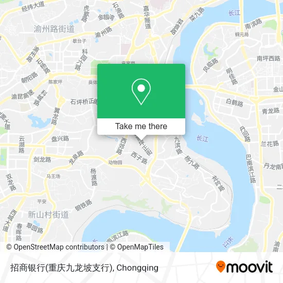 招商银行(重庆九龙坡支行) map
