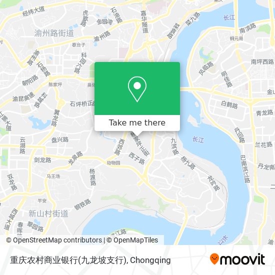 重庆农村商业银行(九龙坡支行) map