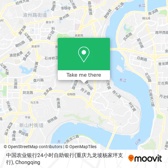 中国农业银行24小时自助银行(重庆九龙坡杨家坪支行) map