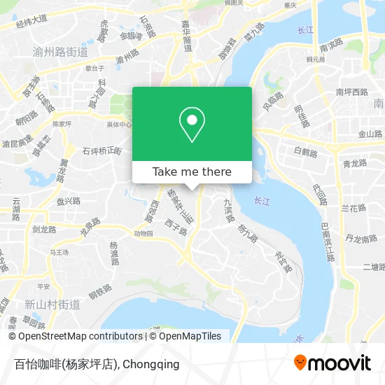 百怡咖啡(杨家坪店) map