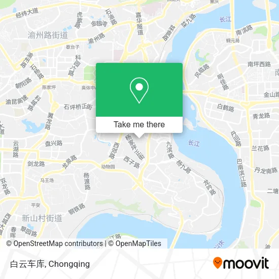 白云车库 map