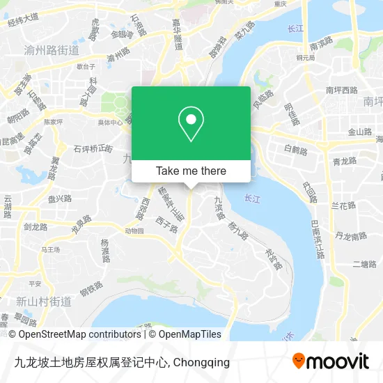 九龙坡土地房屋权属登记中心 map