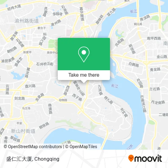 盛仁汇大厦 map