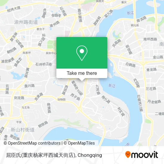 屈臣氏(重庆杨家坪西城天街店) map