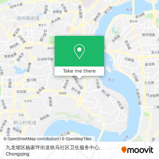 九龙坡区杨家坪街道铁马社区卫生服务中心 map