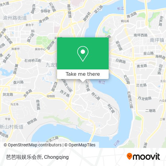 芭芭啦娱乐会所 map