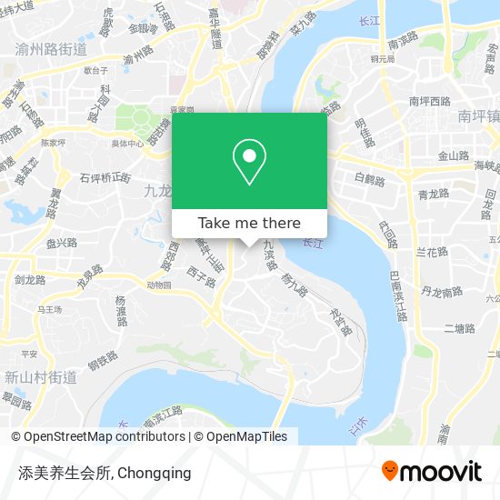 添美养生会所 map