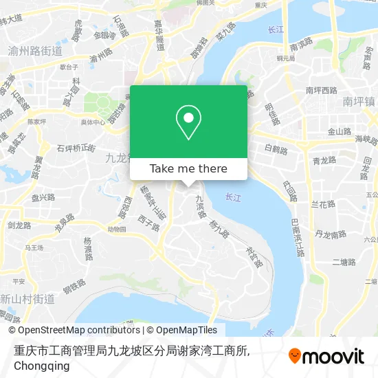 重庆市工商管理局九龙坡区分局谢家湾工商所 map