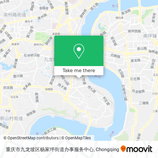 重庆市九龙坡区杨家坪街道办事服务中心 map