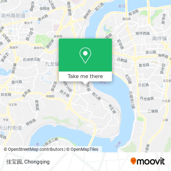 佳宝园 map