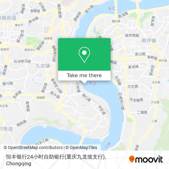 恒丰银行24小时自助银行(重庆九龙坡支行) map
