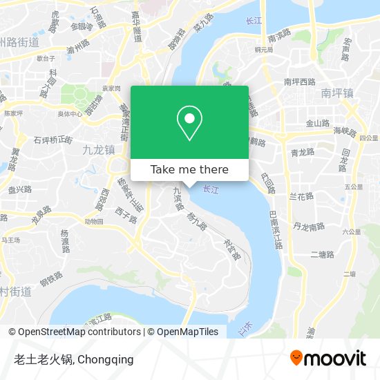 老土老火锅 map