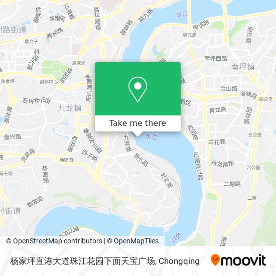 杨家坪直港大道珠江花园下面天宝广场 map