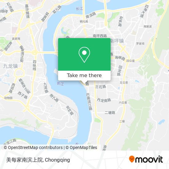 美每家南滨上院 map