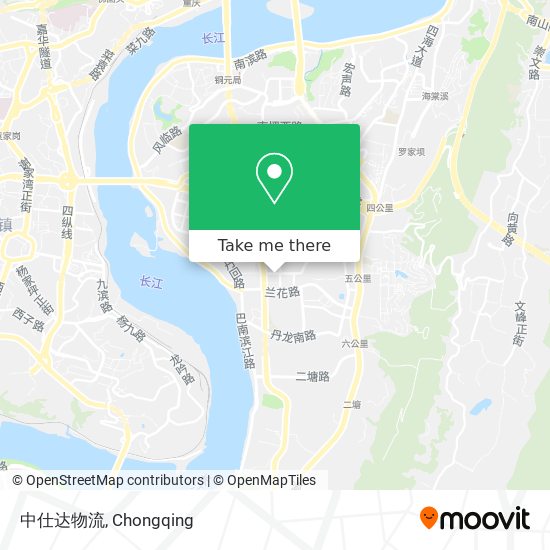 中仕达物流 map