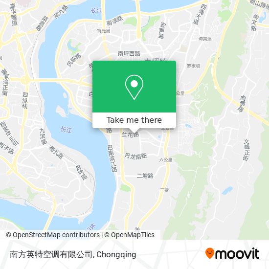 南方英特空调有限公司 map