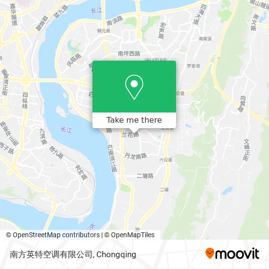 南方英特空调有限公司 map