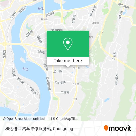 和达进口汽车维修服务站 map