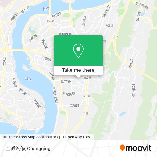 金诚汽修 map