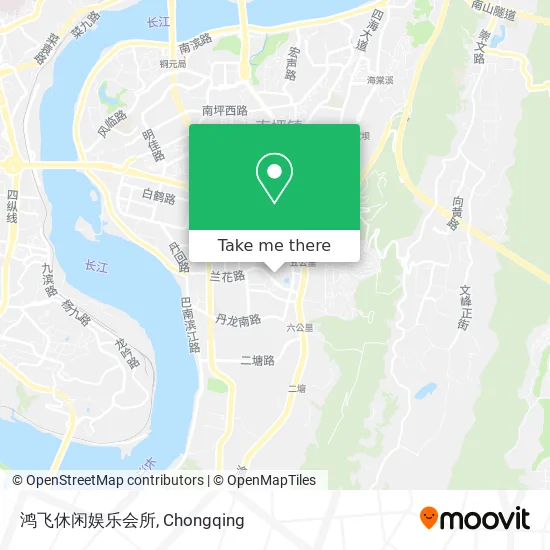 鸿飞休闲娱乐会所 map
