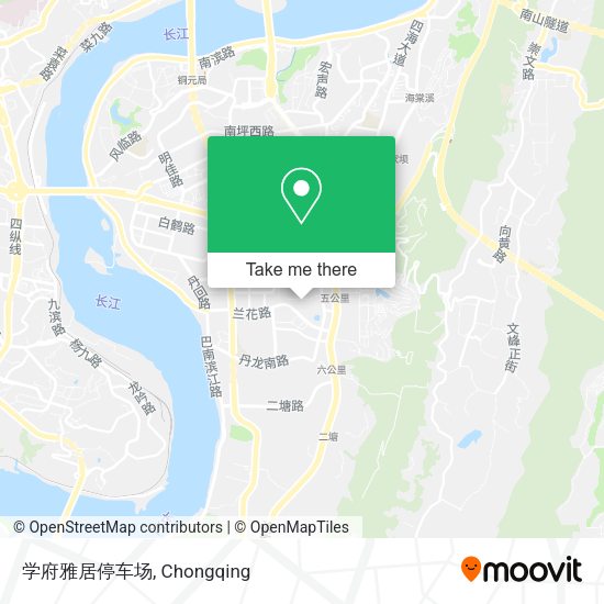 学府雅居停车场 map