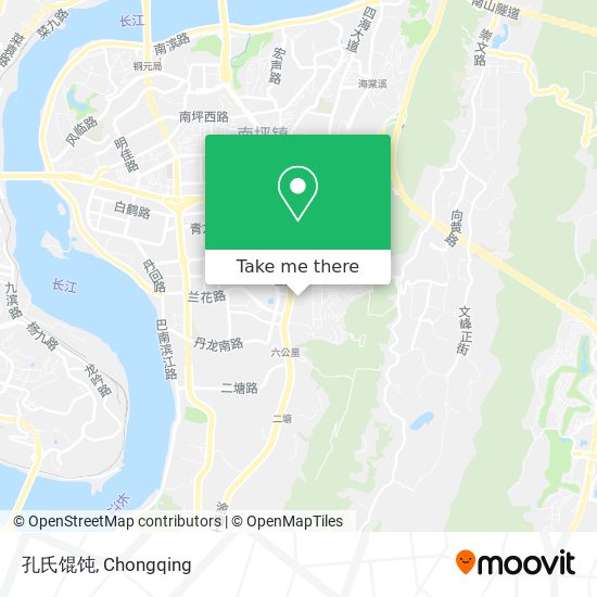孔氏馄饨 map