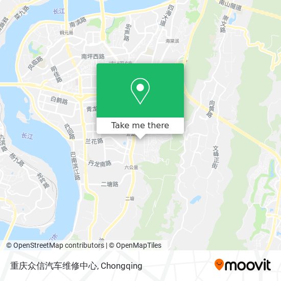 重庆众信汽车维修中心 map