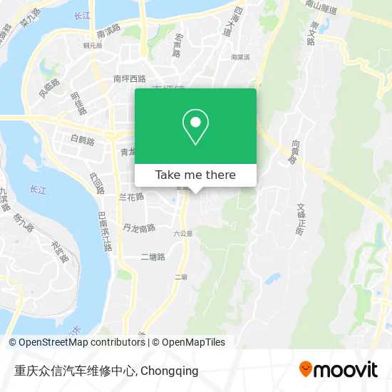 重庆众信汽车维修中心 map