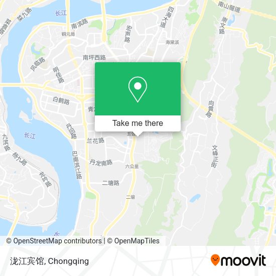 泷江宾馆 map