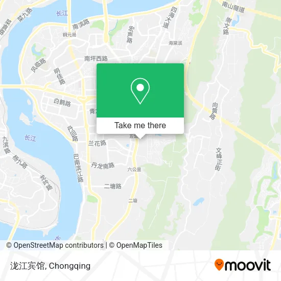 泷江宾馆 map