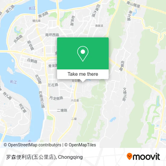 罗森便利店(五公里店) map