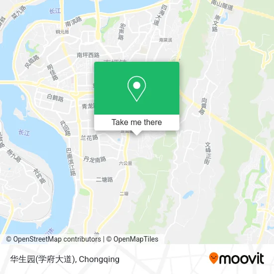 华生园(学府大道) map