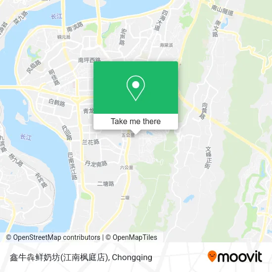 鑫牛犇鲜奶坊(江南枫庭店) map