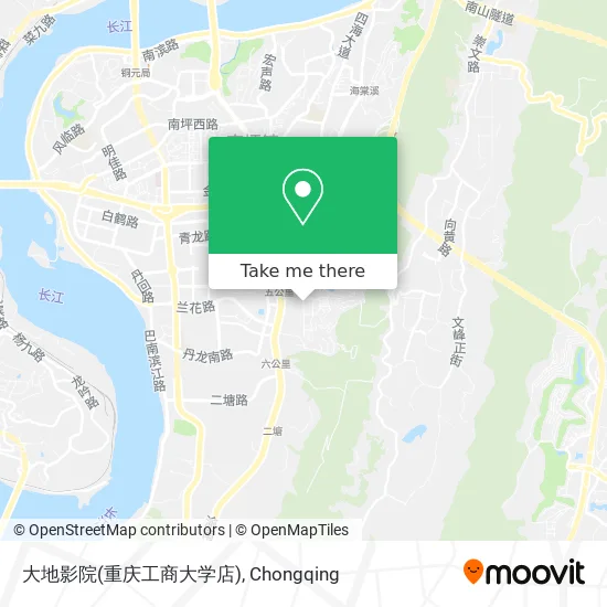 大地影院(重庆工商大学店) map