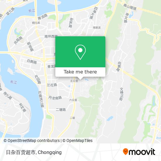 日杂百货超市 map