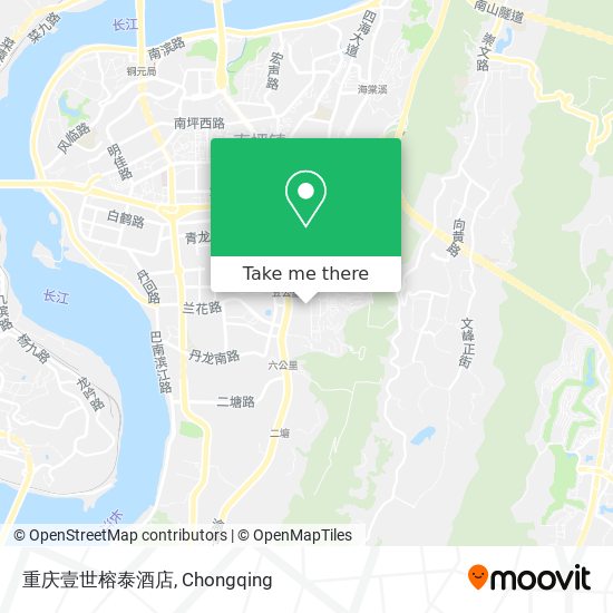 重庆壹世榕泰酒店 map