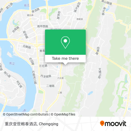 重庆壹世榕泰酒店 map