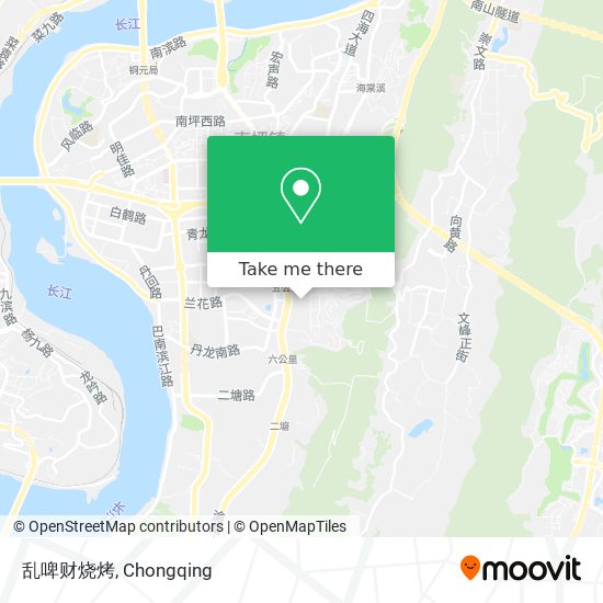 乱啤财烧烤 map
