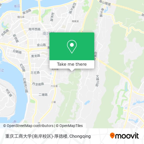 重庆工商大学(南岸校区)-厚德楼 map
