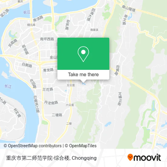 重庆市第二师范学院-综合楼 map