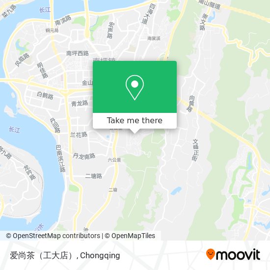 爱尚茶（工大店） map