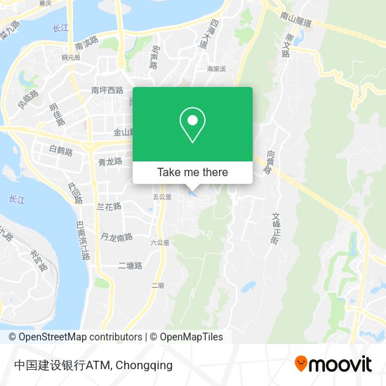 中国建设银行ATM map