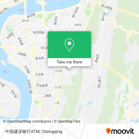 中国建设银行ATM map