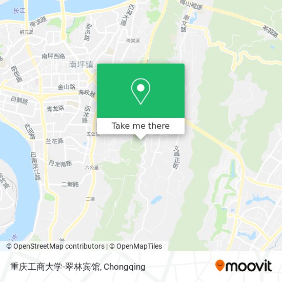 重庆工商大学-翠林宾馆 map