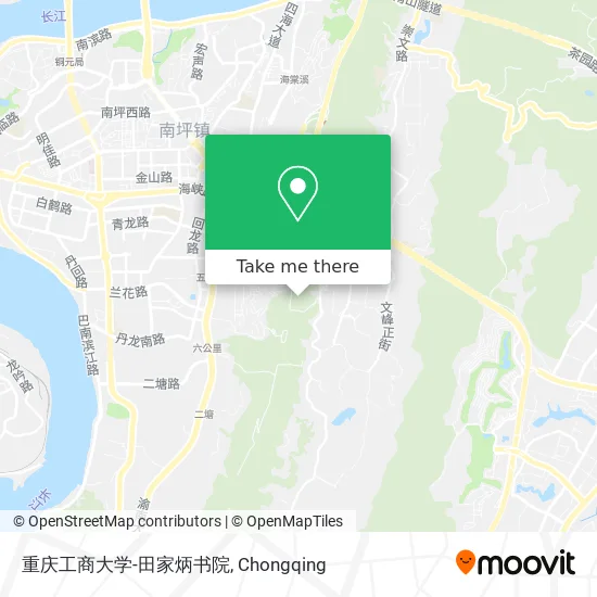重庆工商大学-田家炳书院 map