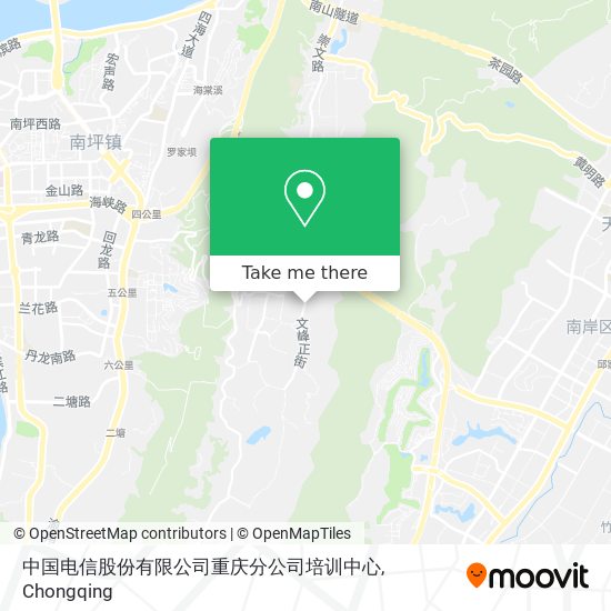 中国电信股份有限公司重庆分公司培训中心 map