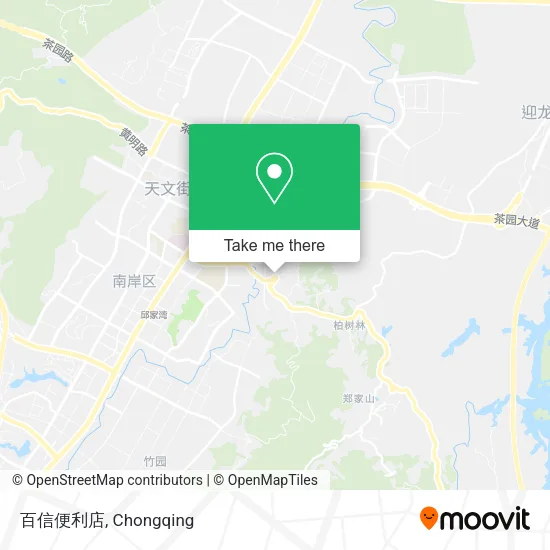 百信便利店 map