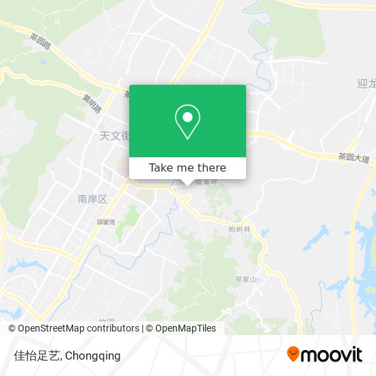 佳怡足艺 map